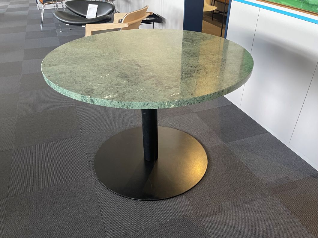 Marmor bord rundt - Billede 3