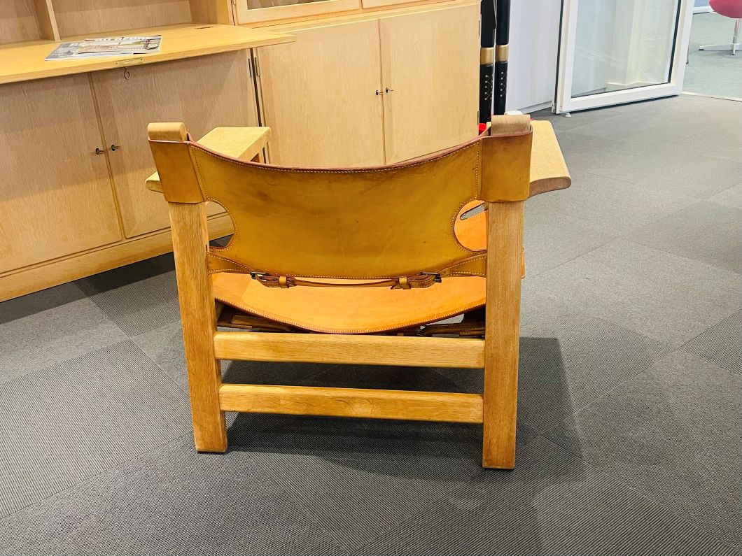 Den spanske stol Kernelæder 2 sprosser