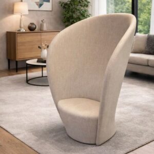 Halle Alkovestol med høj ryg.