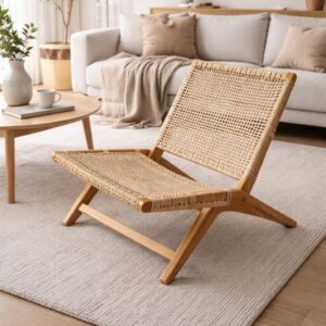 smart designet lounge flet stol