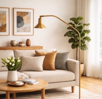 Frandsen model 1001G Messinglampe