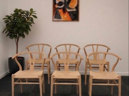 y stole hans j. wegner sæbebehandlet bøg ch24