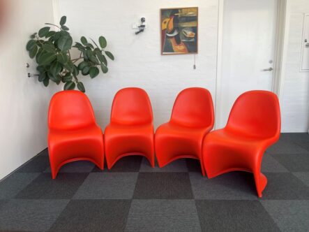 verner panton vitra spisebords stol