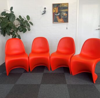 verner panton vitra spisebords stol